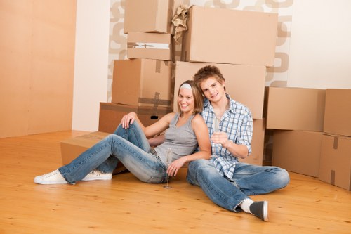 Removal team planning a house move in Eastham