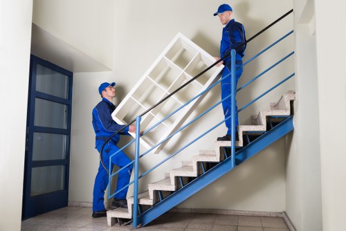 Man and van service navigating Eastham residential access